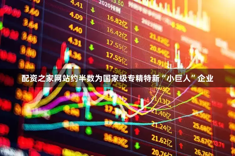 配资之家网站约半数为国家级专精特新“小巨人”企业