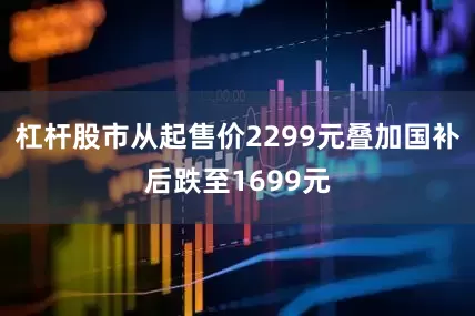 杠杆股市从起售价2299元叠加国补后跌至1699元